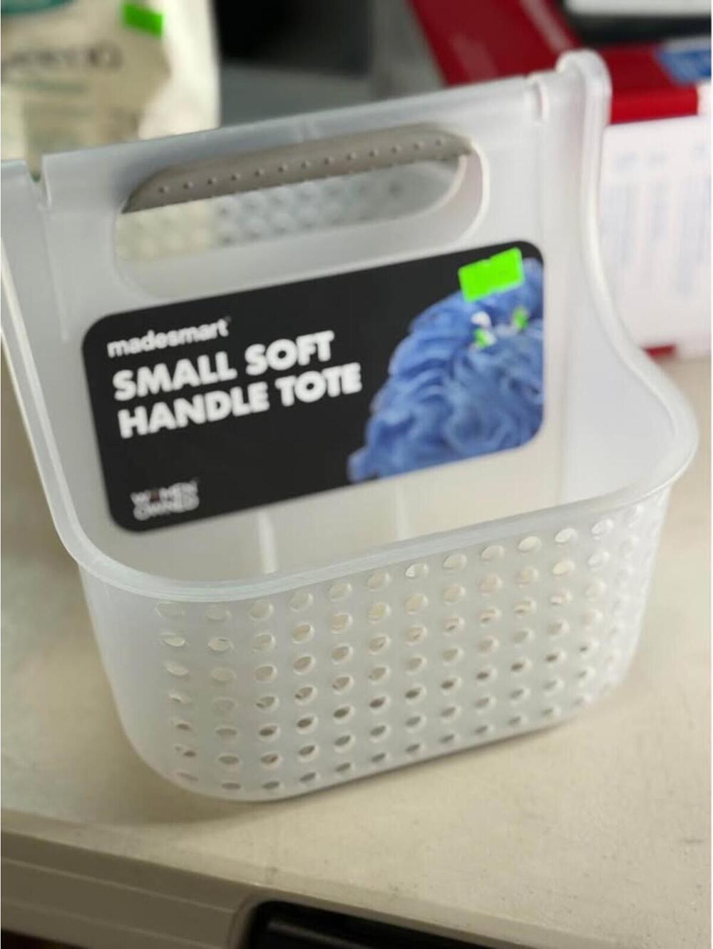 madesmart Clear Small Soft Handle Tote
